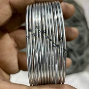 68 thou Ring Raw (kachcha) Metal Bangles – Manufacturer & Wholesaler in Malad, Mumbai