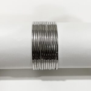 Set of 12 Plain Shining Oxidised Metal Bangles – Manufacturer & Wholesaler in Malad, Mumbai ( No 501 )